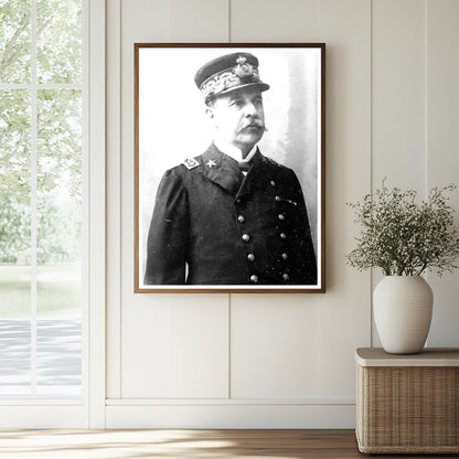 Historic Adm. Leonardi-Cattolica, Italy Print, Vintage Art