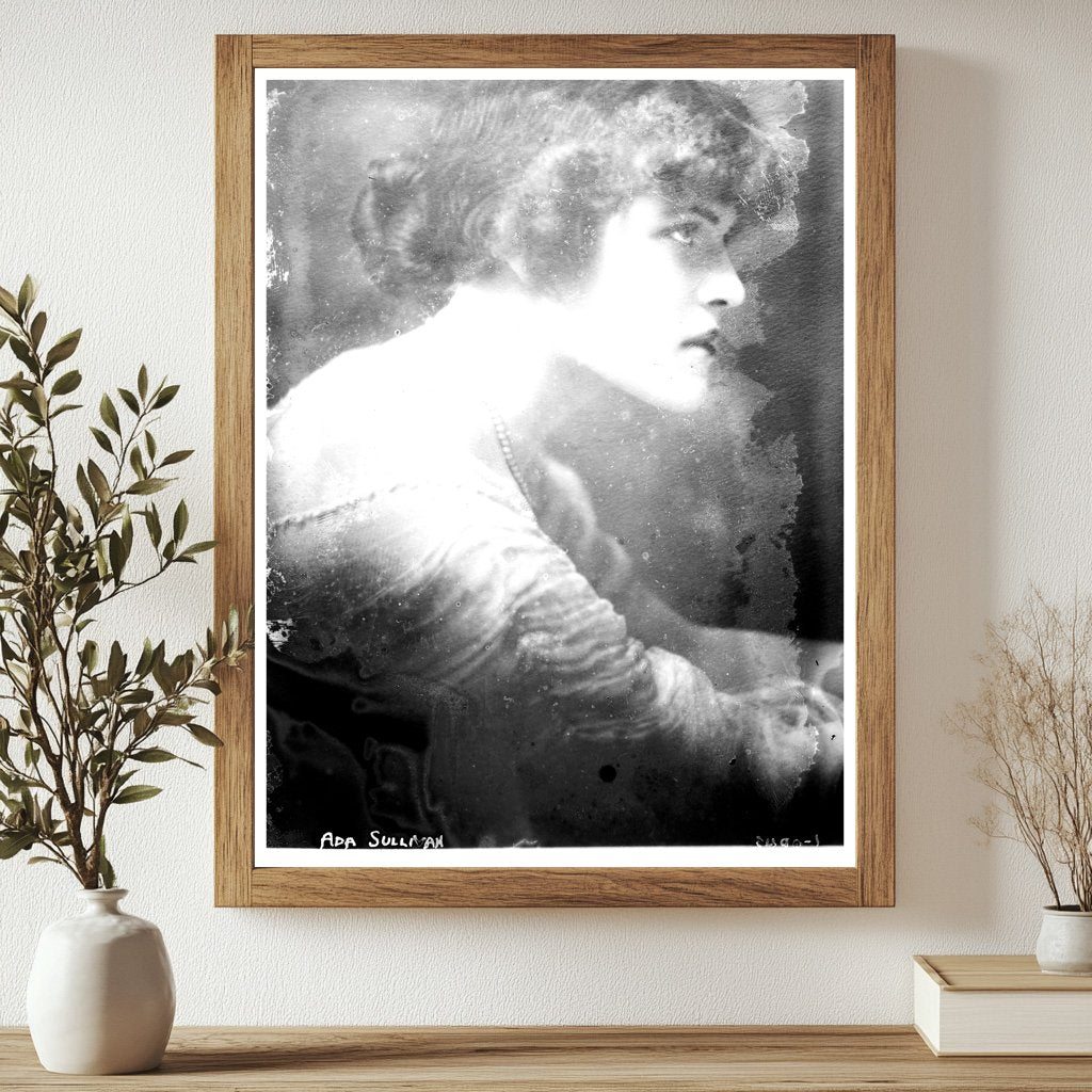 Historic Ada Sullivan Print, Vintage Art