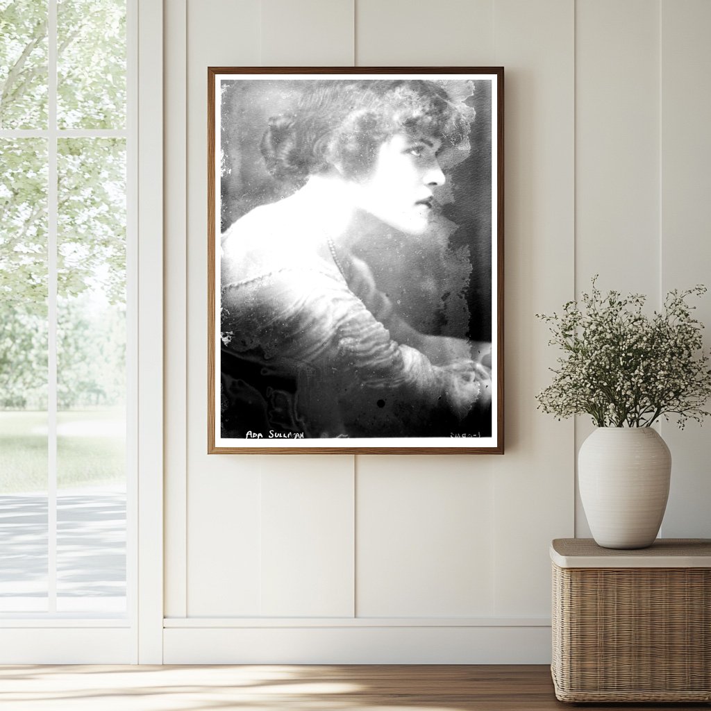 Historic Ada Sullivan Print, Vintage Art