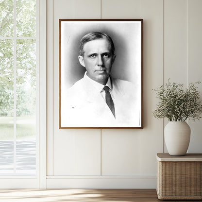 Historic D.R. Anthony, Jr. Print, Vintage Art