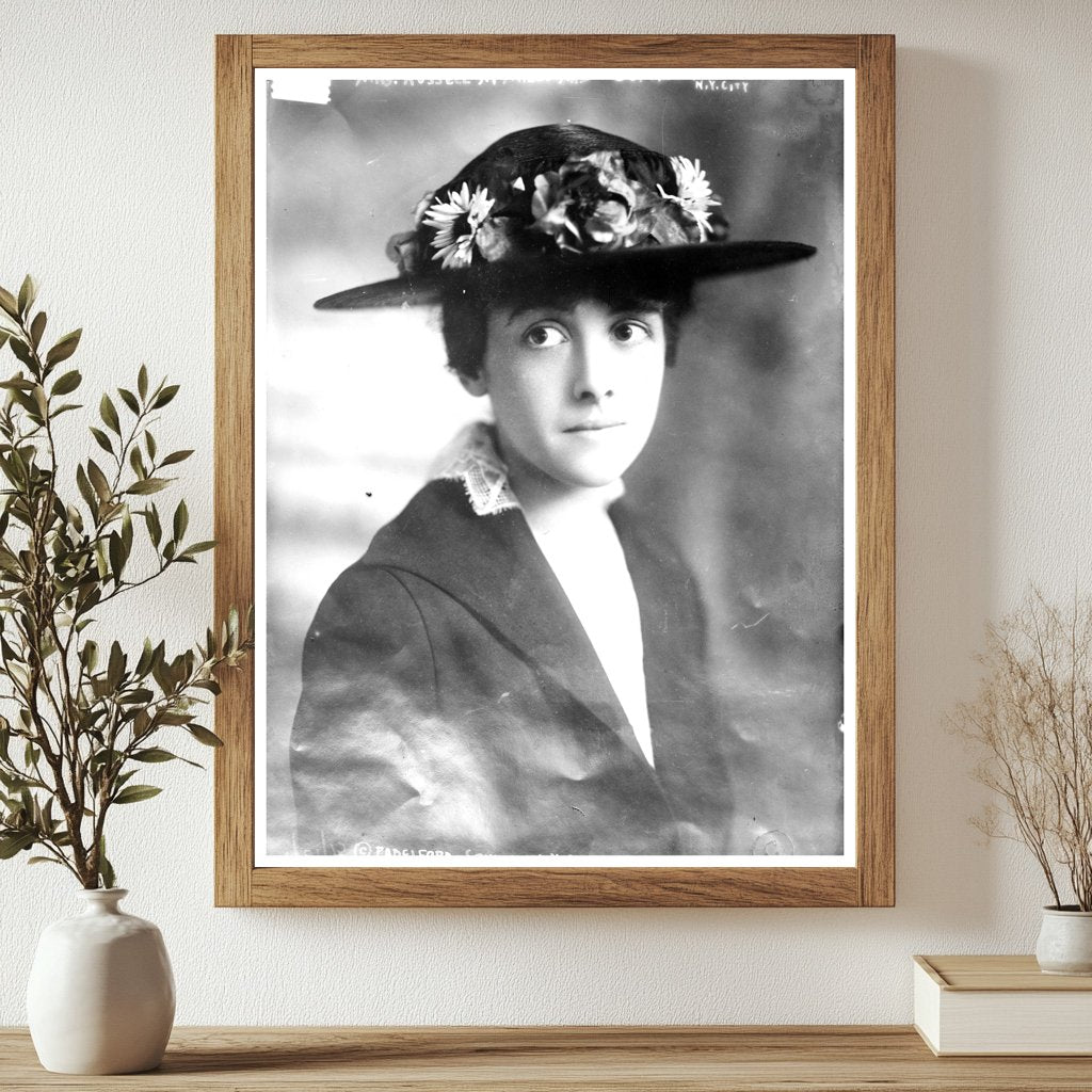 Historic Mrs. Russell H. Millward Print, Vintage Art