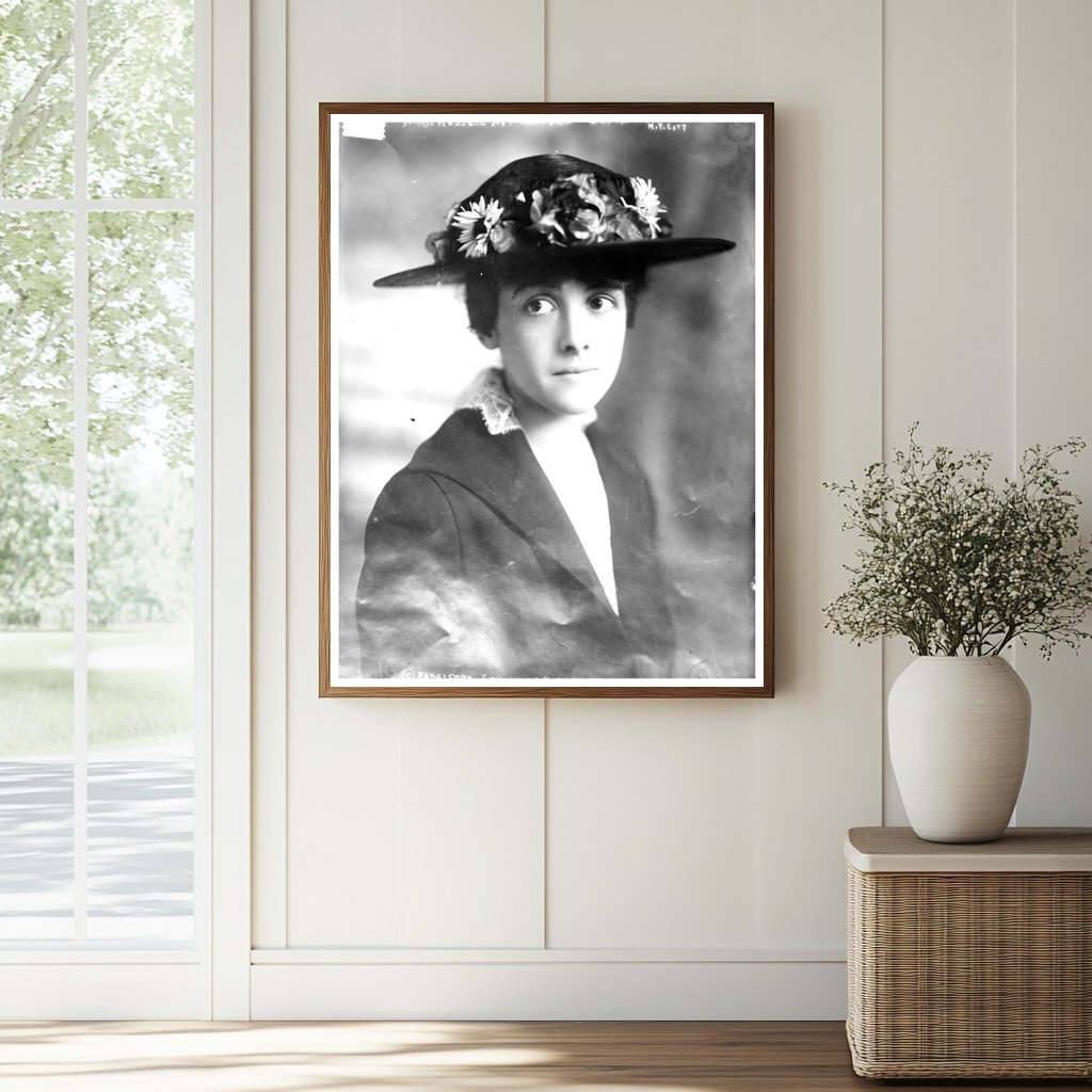 Historic Mrs. Russell H. Millward Print, Vintage Art