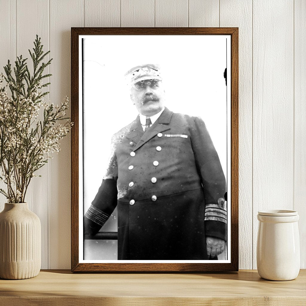 Historic Portrait of Capt. W.J. Roberts, NY Circa 1910