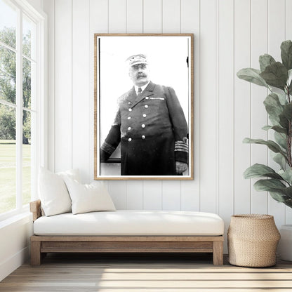 Historic Portrait of Capt. W.J. Roberts, NY Circa 1910