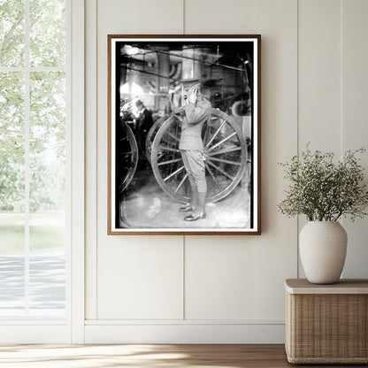 Historic War exhibit -- N.Y. [field telephone] Print, Vintage Art