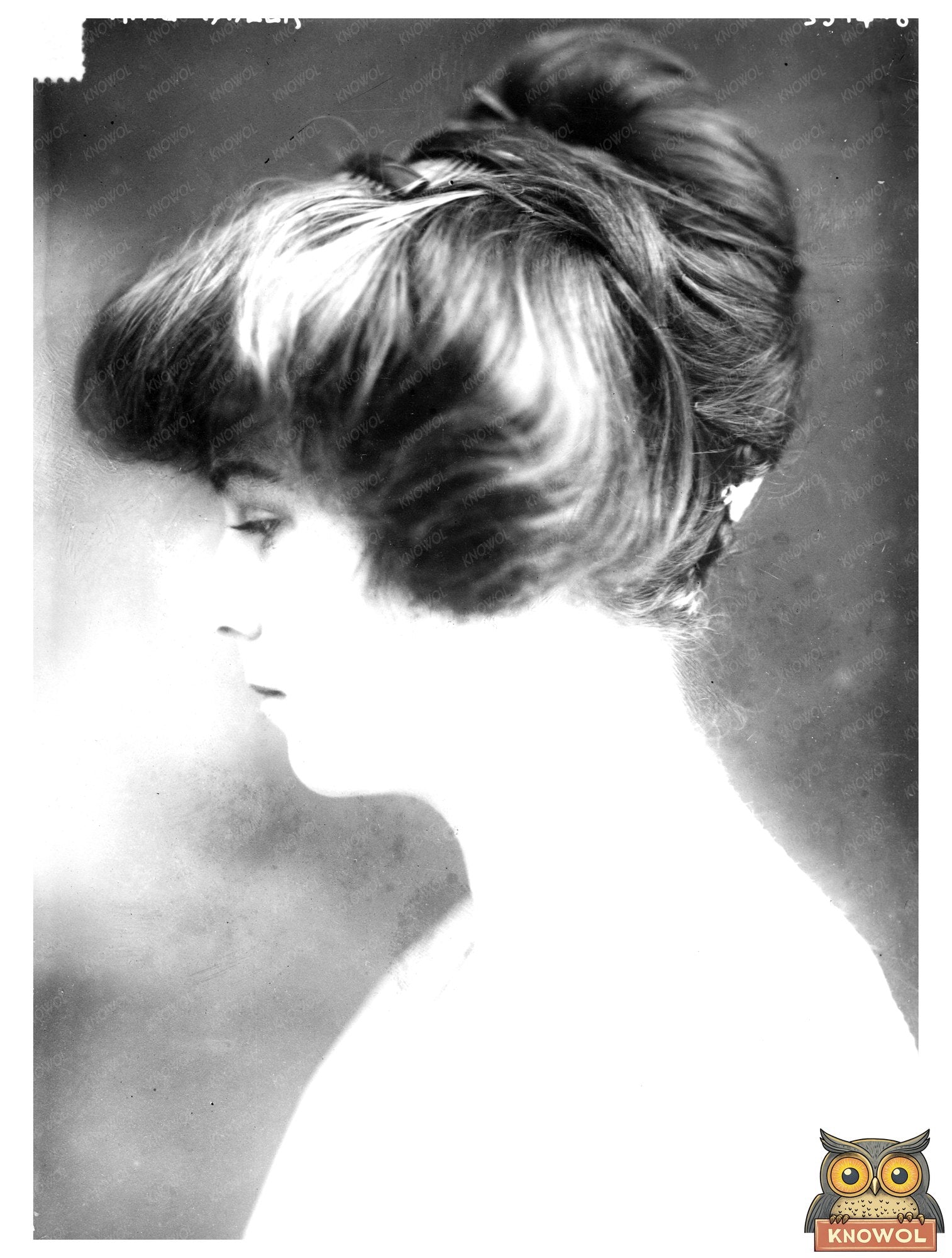 Historic Marie Tailer Print, Vintage Art