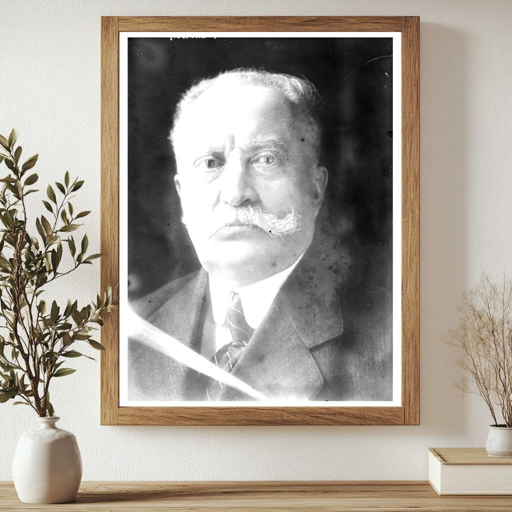 Historic Augagneur Print, Vintage Art