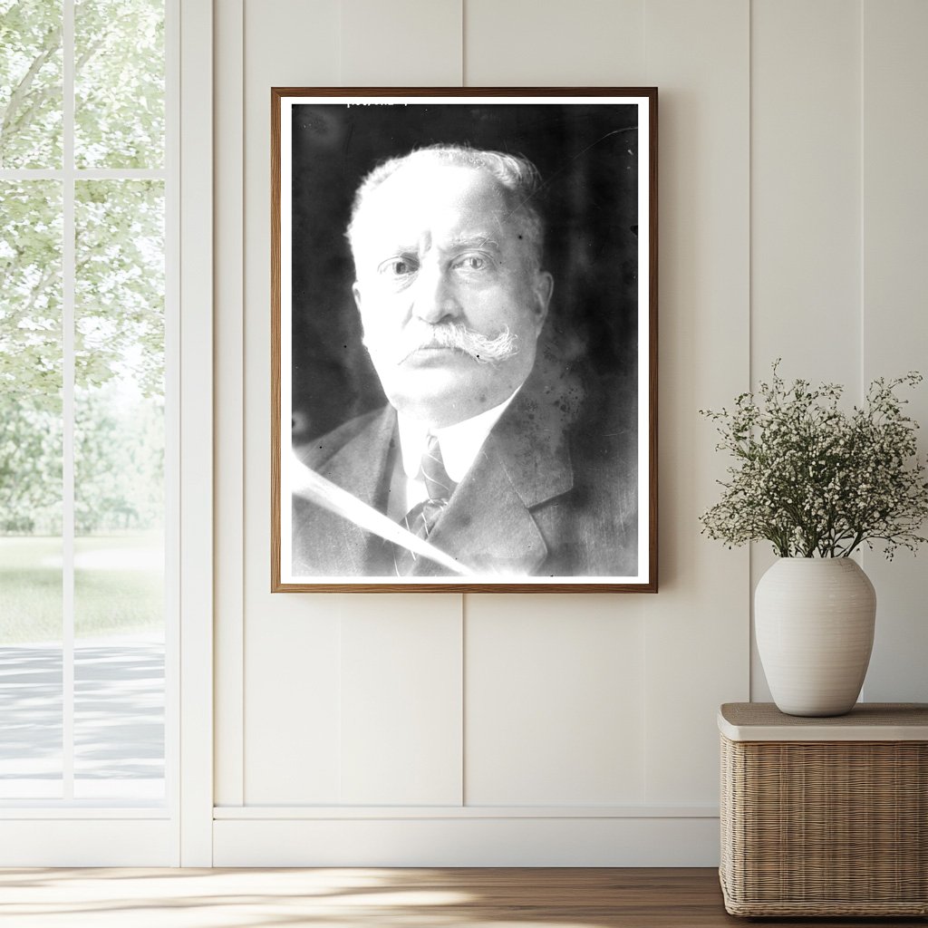 Historic Augagneur Print, Vintage Art