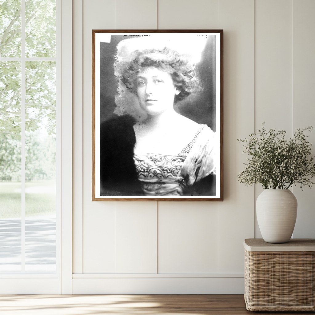 Historic Katherine Force Print, Vintage Art