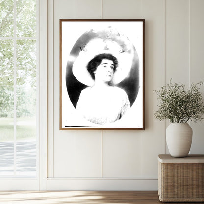 Historic Mrs. Allan Forbes Print, Vintage Art