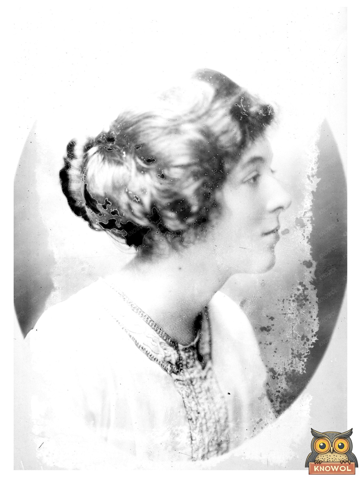 Historic Elsie Stevens Print, Vintage Art