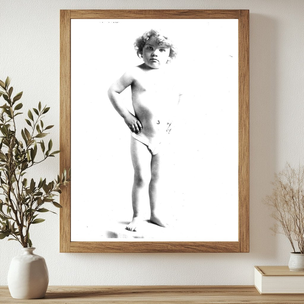 Historic Wm. Chas. Flynn Print, Vintage Art