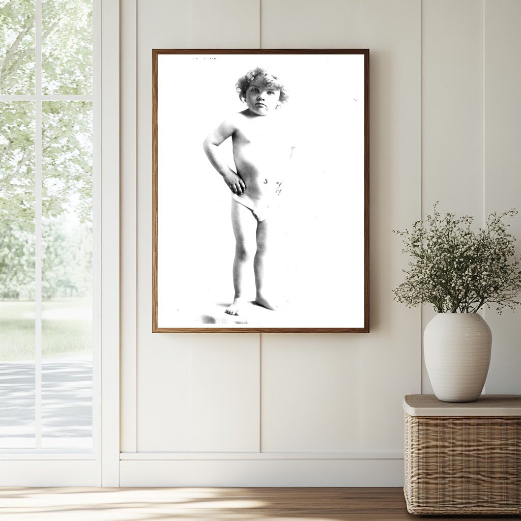 Historic Wm. Chas. Flynn Print, Vintage Art