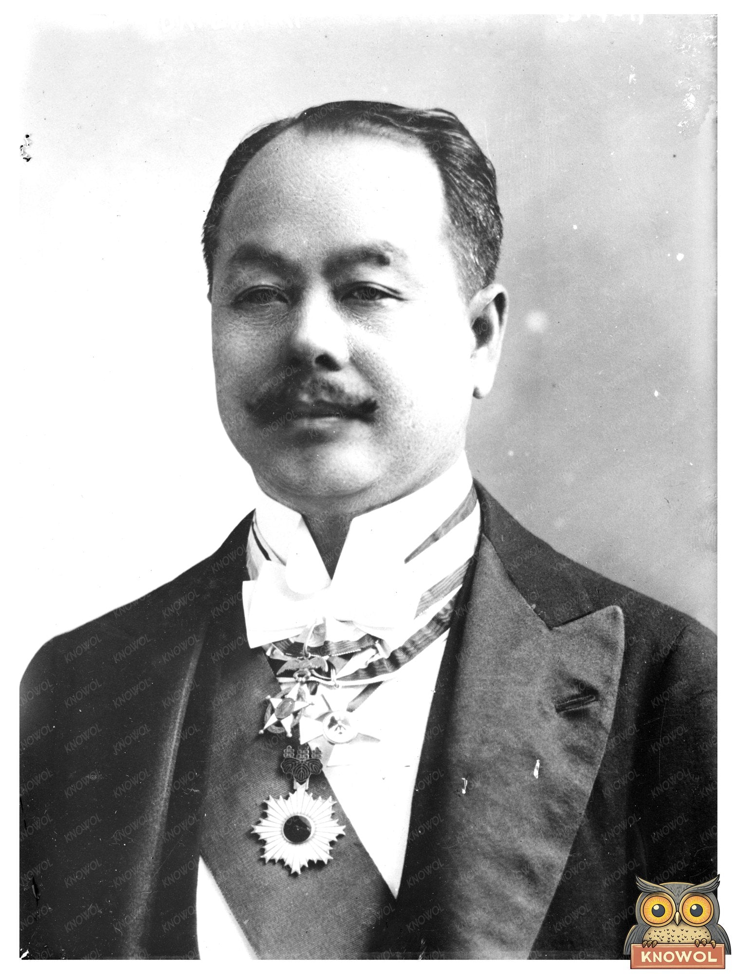 Historic Dr. E. Hioki Print, Vintage Art