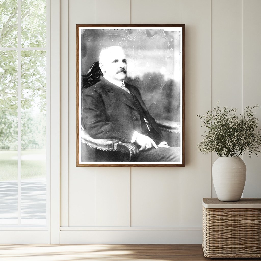 Historic Wm. Roscoe Thayer Print, Vintage Art