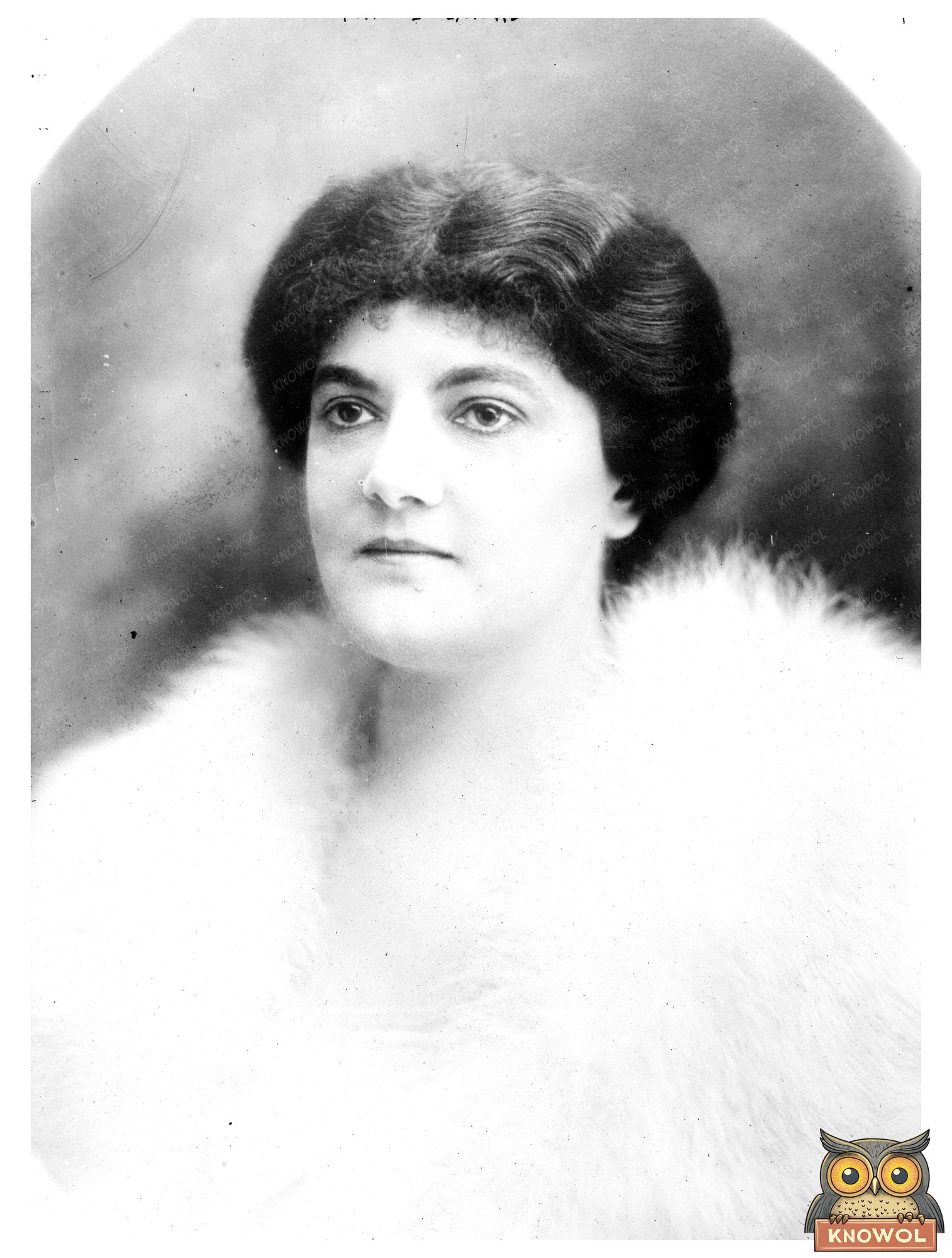 Historic Mrs. Cyril Dugmore Print, Vintage Art