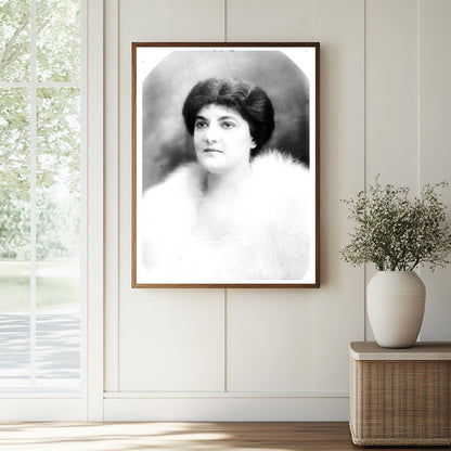 Historic Mrs. Cyril Dugmore Print, Vintage Art