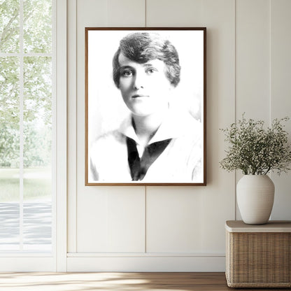 Historic Marie Thayer Print, Vintage Art