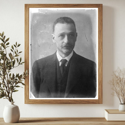 Historic Premier Ghounaris [i.e., Gounaris] Print, Vintage Art