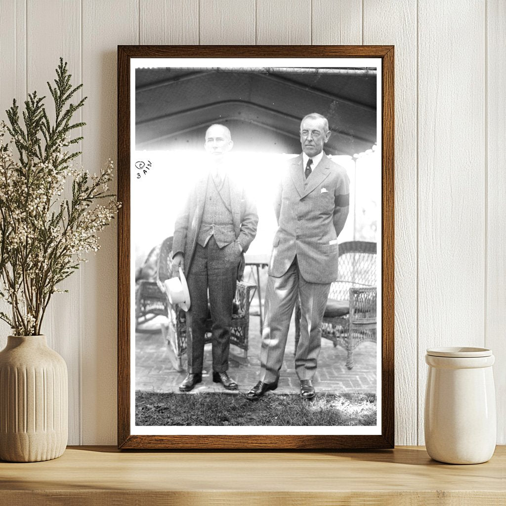 1915: Colonel House with President Wilson at Historys Helm