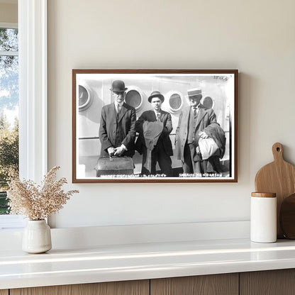 Vintage 1910s Sheriff Henderson with Florentino Portrait