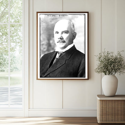 Historic Wm. G. Sharp Print, Vintage Art