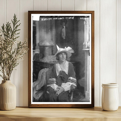 Charming 1915 Portrait of Evelyn Nesbit Thaw