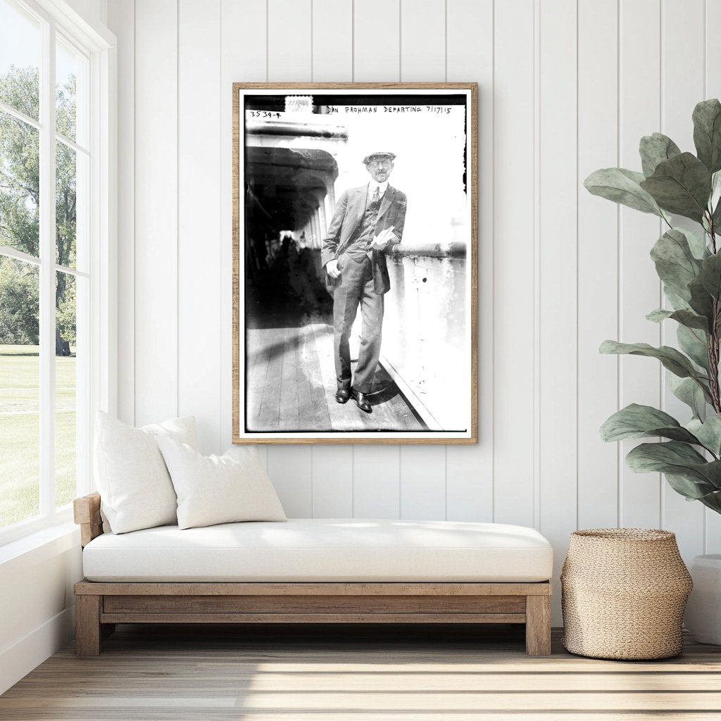 Historic Departure: Dan Frohman, 1915 Theater Pioneer