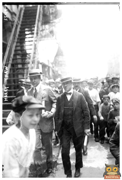 1915 Portrait of Notorious Figure Harry Thaw