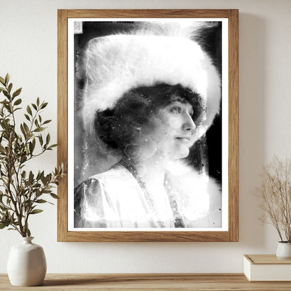 Historic Mrs. Norman Hapgood Print, Vintage Art