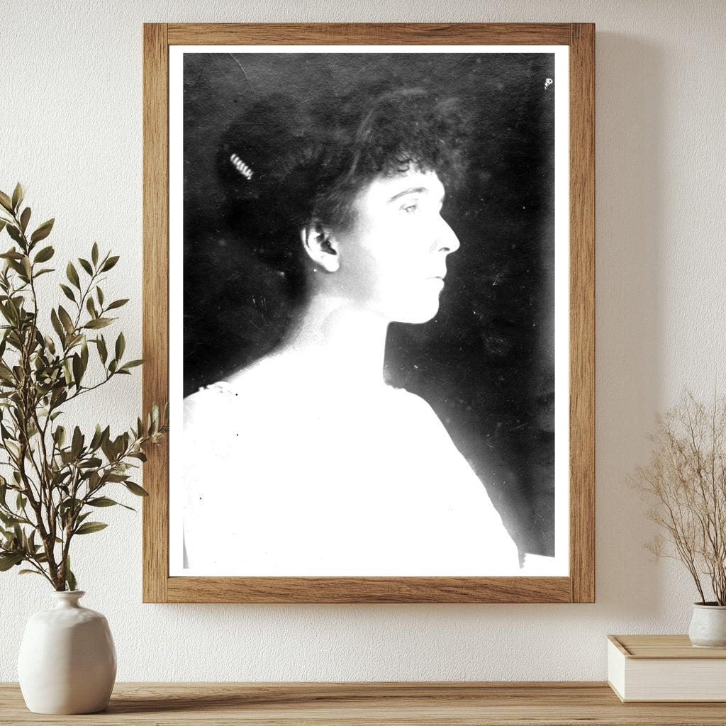 Historic Mrs. Lorillard Spencer Print, Vintage Art