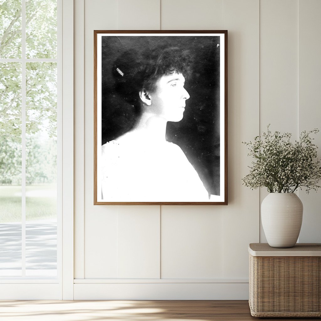 Historic Mrs. Lorillard Spencer Print, Vintage Art