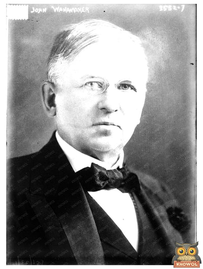 Historic John Wanamaker Print, Vintage Art