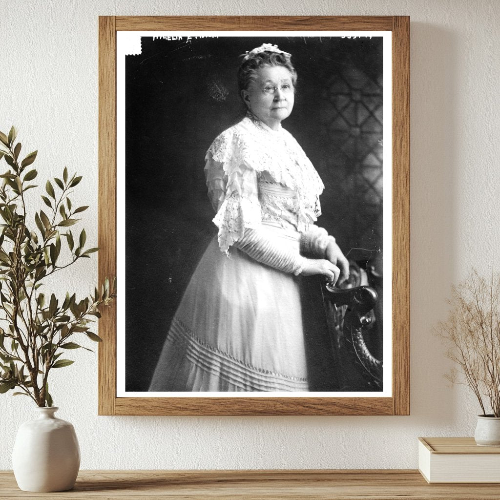 Historic Amelia E. Barr Print, Vintage Art