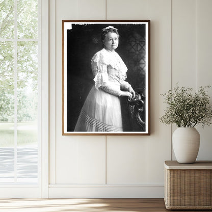 Historic Amelia E. Barr Print, Vintage Art