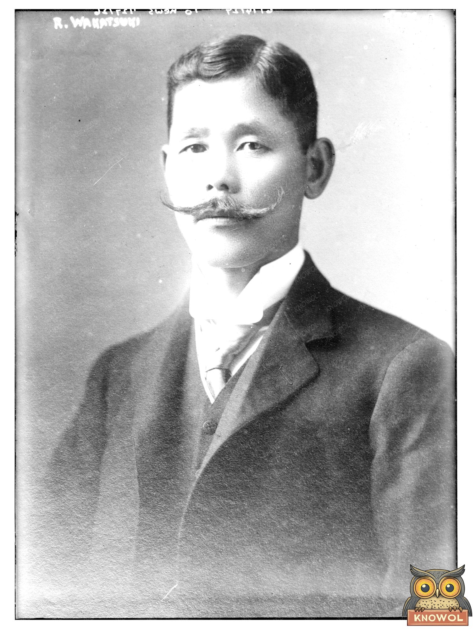 Historic R. Wakatsuki Print, Vintage Art