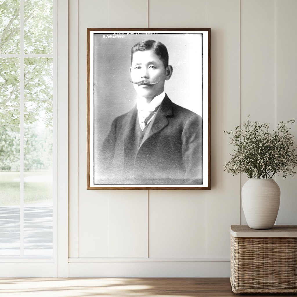 Historic R. Wakatsuki Print, Vintage Art