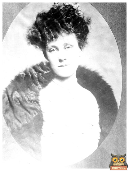 Historic Mrs. G.P. Eustis Print, Vintage Art