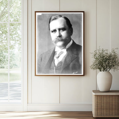 Historic Eugene N. Foss Print, Vintage Art