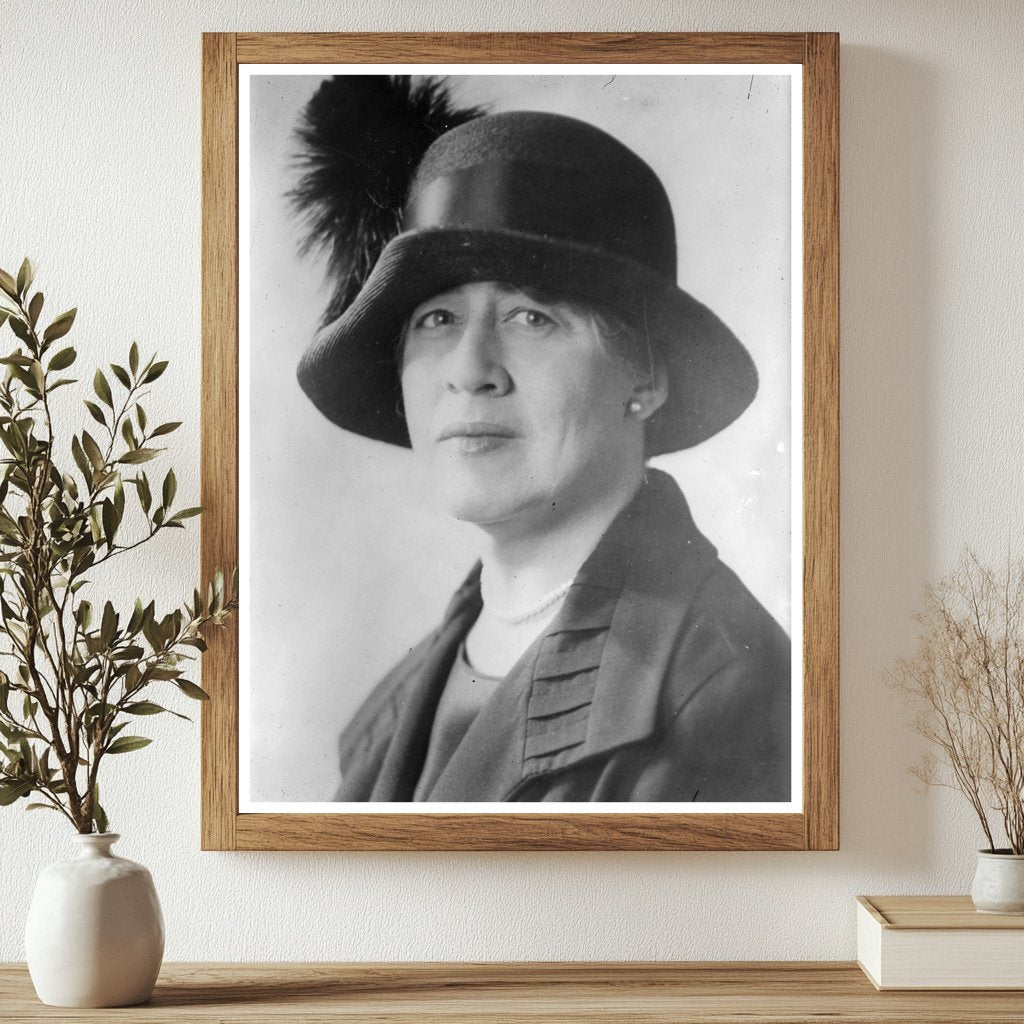 Historic Ruth Bryan Owen Print, Vintage Art