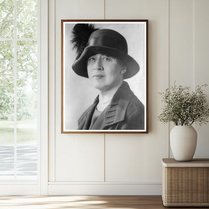 Historic Ruth Bryan Owen Print, Vintage Art