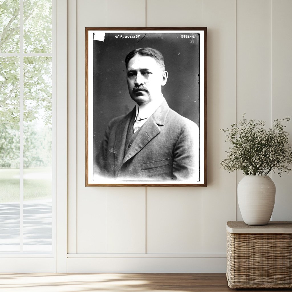 Historic W.R. Oglesby Print, Vintage Art