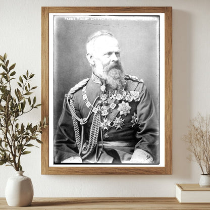 Historic Prince Regent Luitpold of Bavaria (Dead) Print, Vintage Art