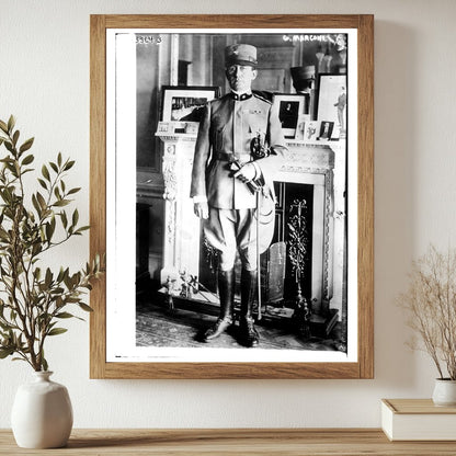 Historic G. Marconi Print, Vintage Art