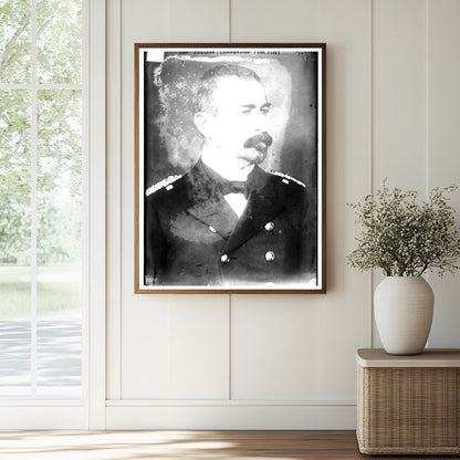 Historic Adm. Sonchon [i.e., Souchon], commanding Turk fleet Print, Vintage Art