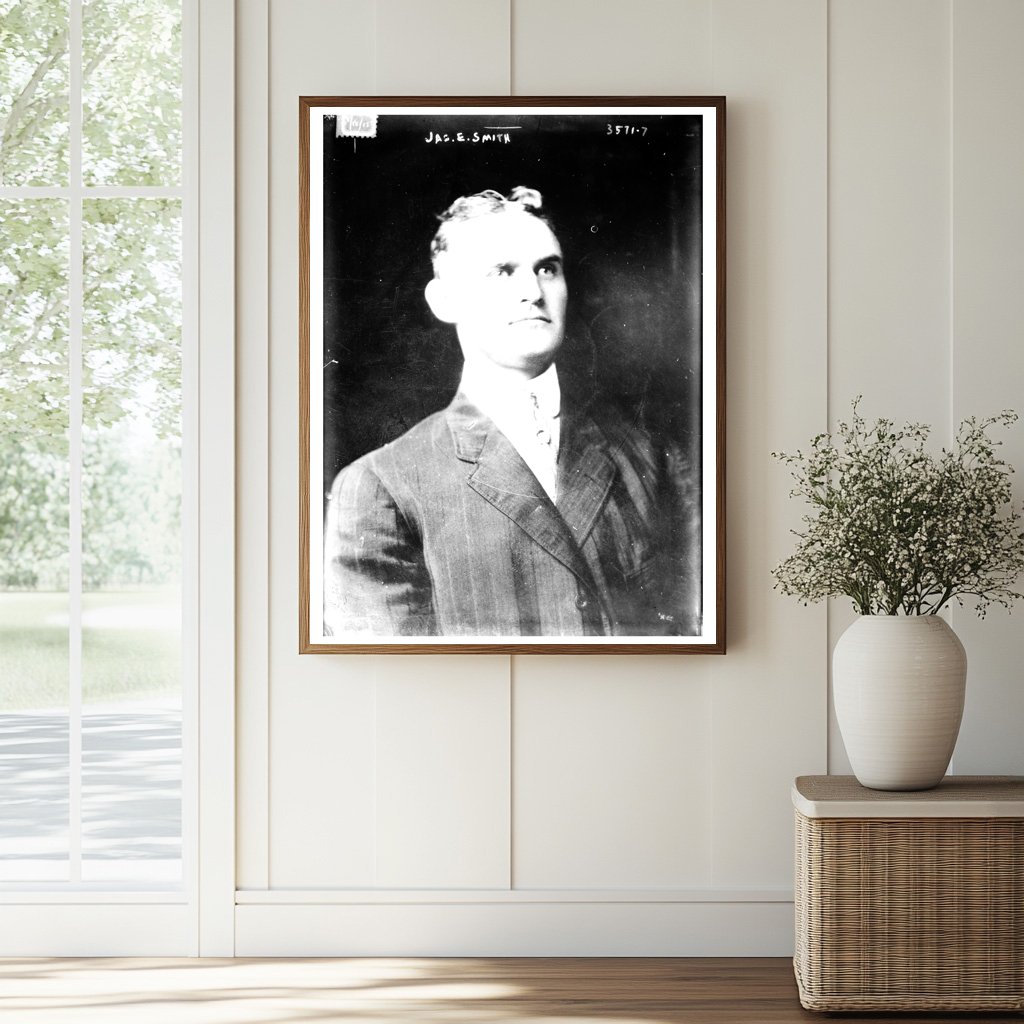 Historic Jas. E. Smith Print, Vintage Art
