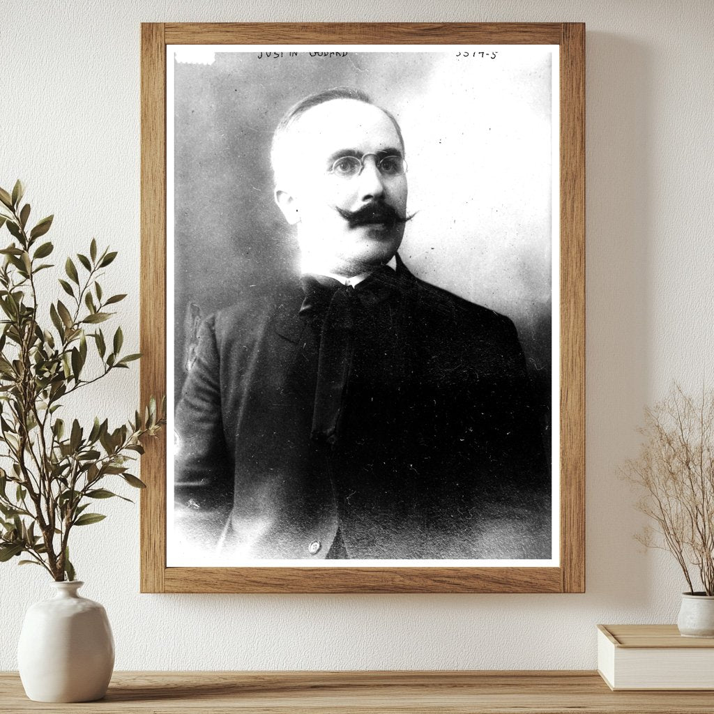 Historic Justin Godard Print, Vintage Art
