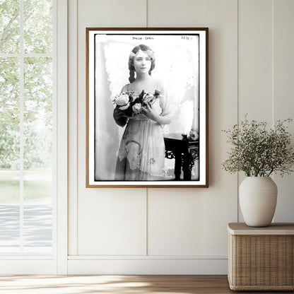Historic Stella Carol Print, Vintage Art