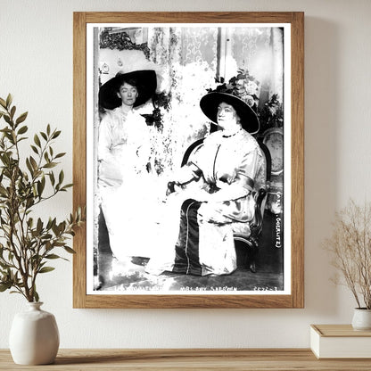 Historic Mrs. Amy Sherwin, Lady Maitland Print, Vintage Art