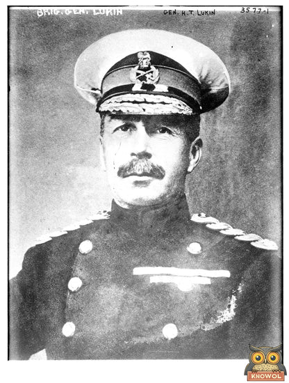 Historic Gen. H.T. Lukin Print, Vintage Art